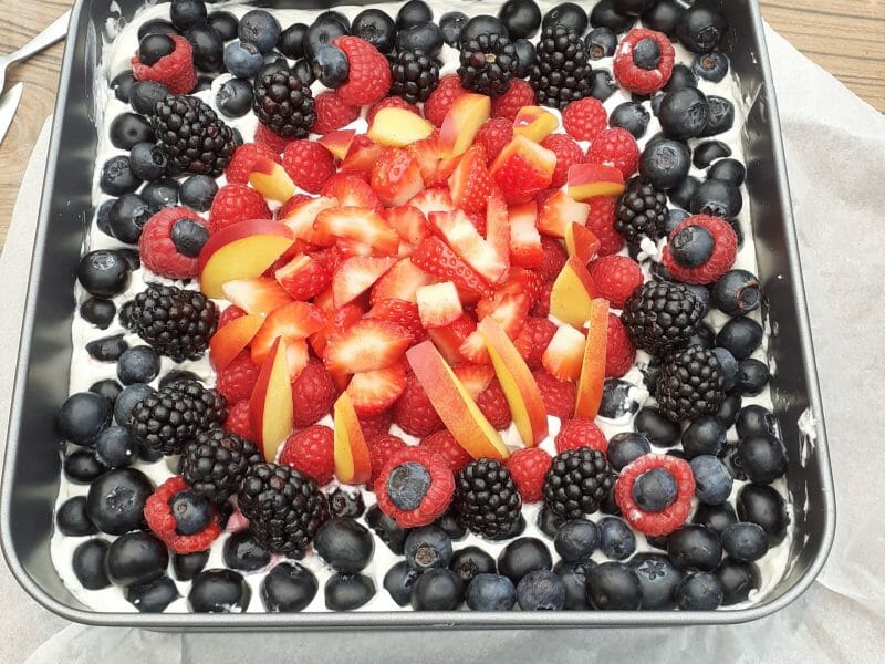 Cliquez pour zoomer ! Tarte aux fraises sans cuisson Thermomix par Stephanais