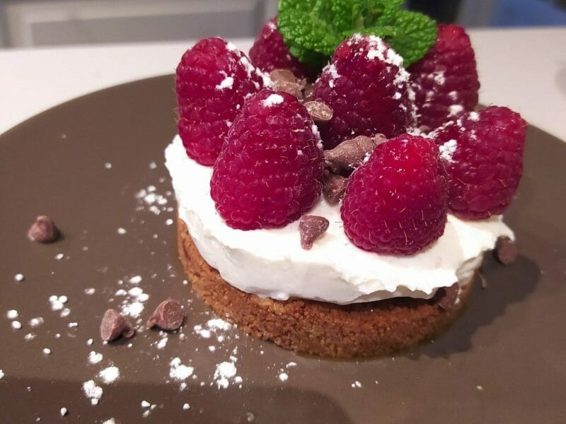 Cliquez pour zoomer ! Tarte aux fraises sans cuisson Thermomix par SissiYo