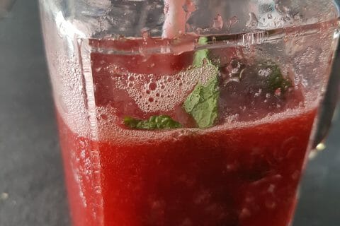 Cliquez pour zoomer ! Mojito fraise Thermomix par amandemick