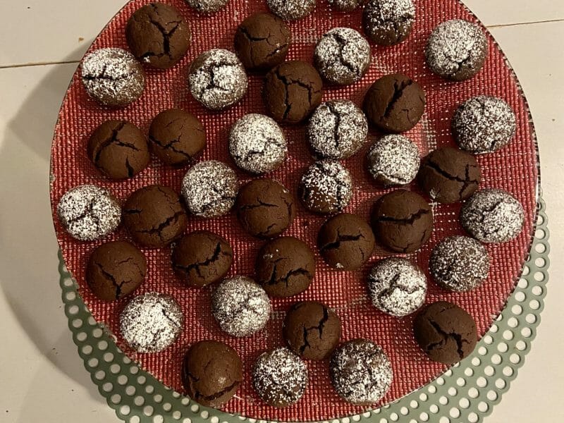 Cliquez pour zoomer ! Petits craquelés choco-menthe Thermomix par pubbbox