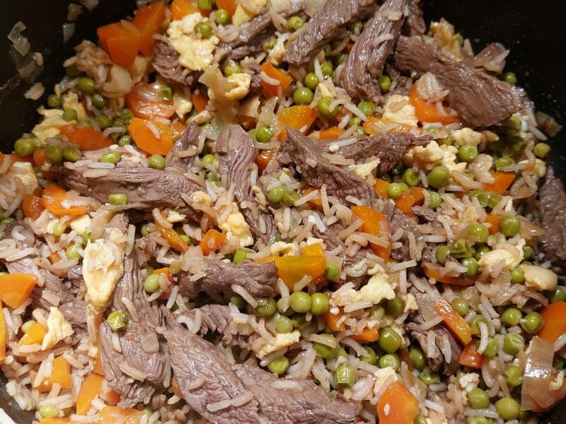 Cliquez pour zoomer ! Riz au boeuf à la chinoise Thermomix par juju12