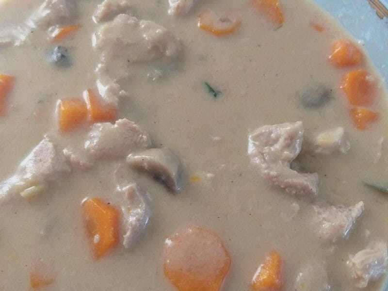 Cliquez pour zoomer ! Filet mignon façon blanquette Thermomix par juju12