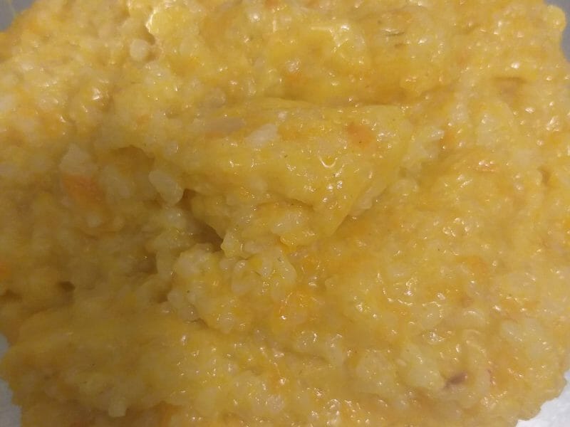 Cliquez pour zoomer ! Risotto aux carottes et parmesan Thermomix par juju12