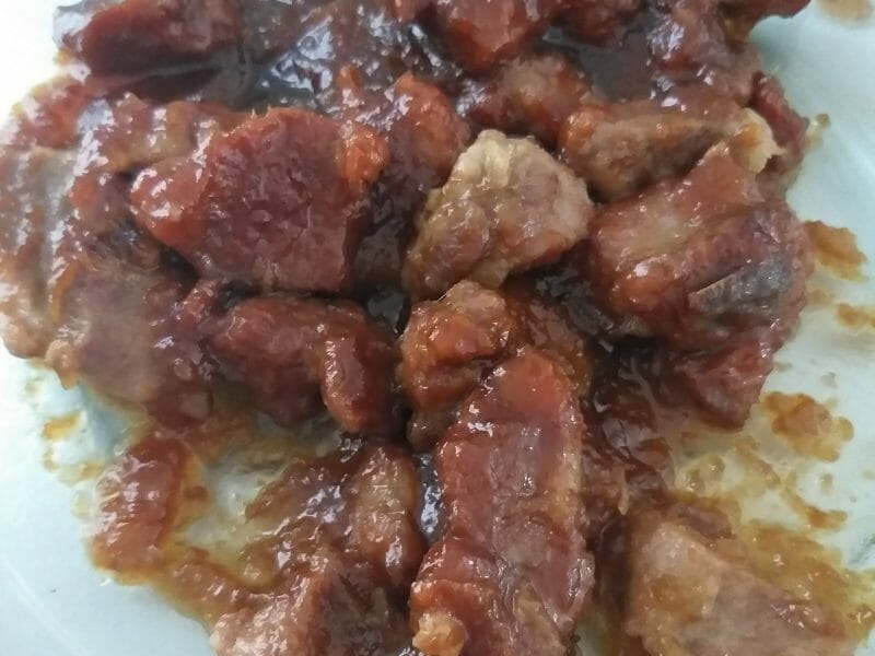 Cliquez pour zoomer ! Porc au caramel Thermomix par juju12