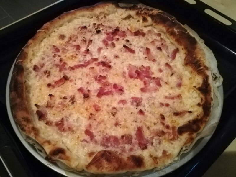 Cliquez pour zoomer ! Flammekueche traditionnelle Thermomix par cacou62