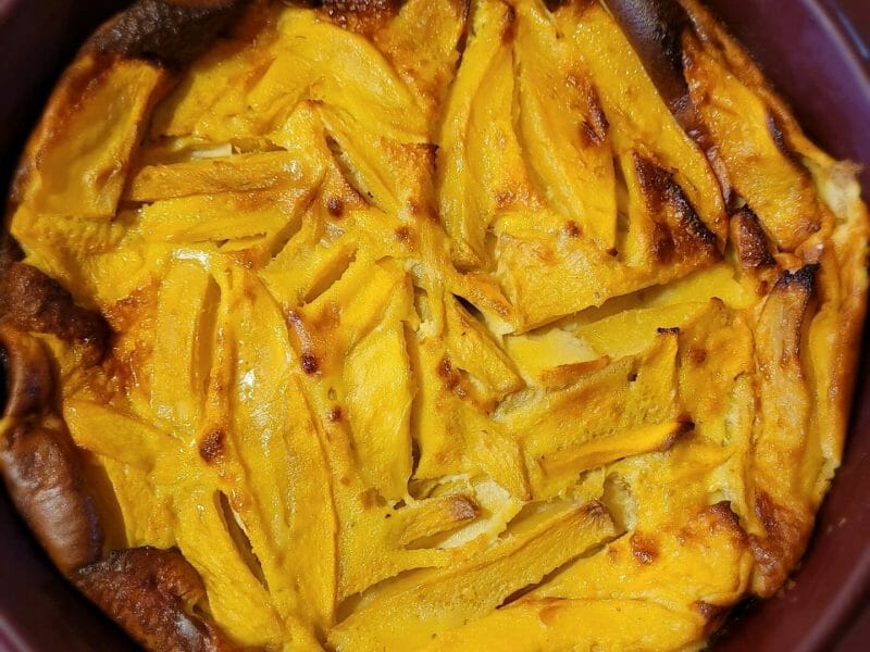 Cliquez pour zoomer ! Clafoutis à la mangue Thermomix par Christelle21