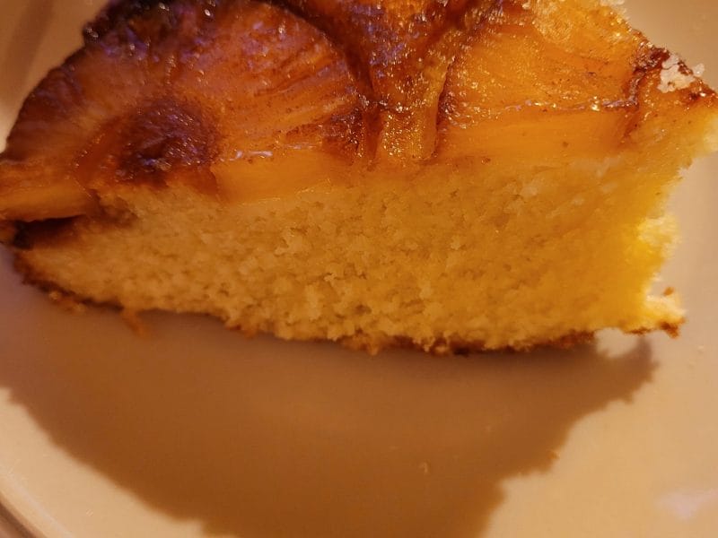 Cliquez pour zoomer ! Gâteau renversé à l’ananas Thermomix par Christelle21