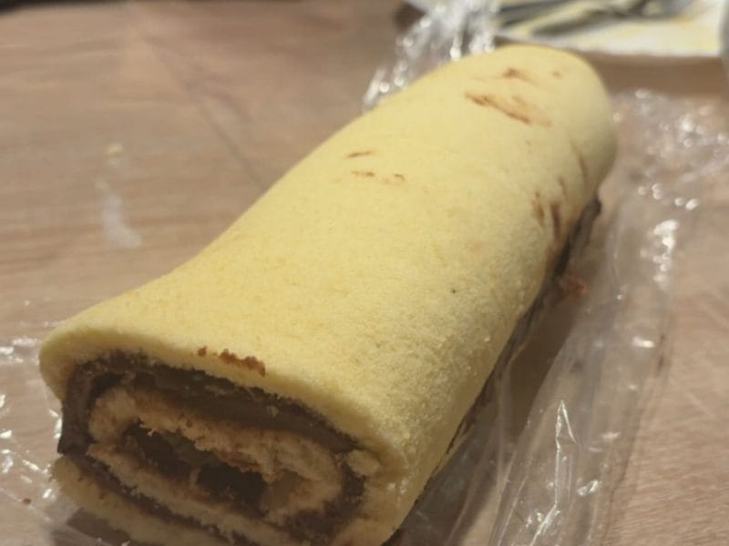 Cliquez pour zoomer ! Roulé au nutella Thermomix par jujuhebert