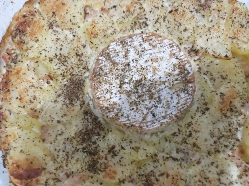 Cliquez pour zoomer ! Gratin de pommes de terre à la normande Thermomix par Anissa_Mb