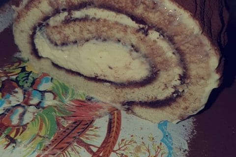 Cliquez pour zoomer ! Bûche Tiramisu Thermomix par Jessiica057