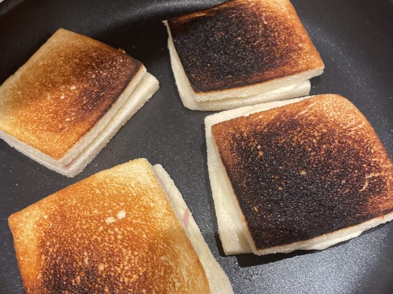 Cliquez pour zoomer ! Croque monsieur Cyril Lignac Thermomix par coco@31