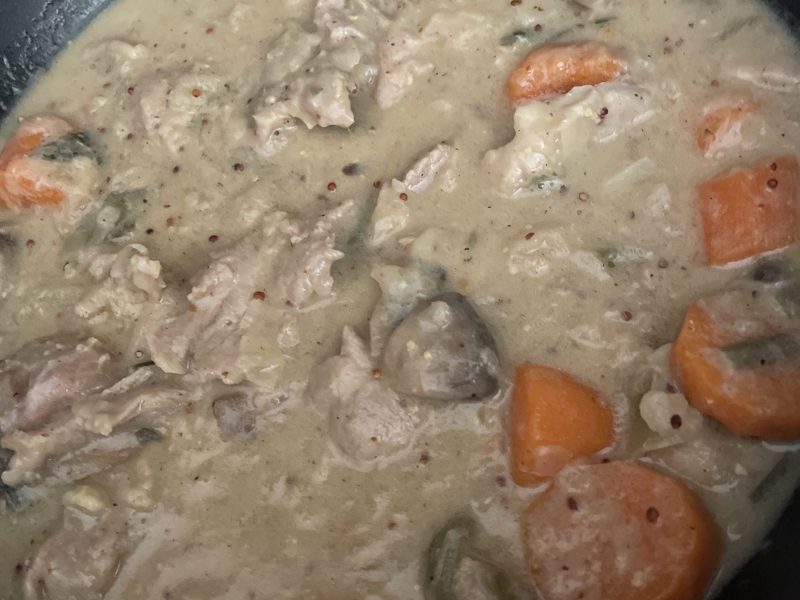 Cliquez pour zoomer ! Filet mignon façon blanquette Thermomix par coco@31