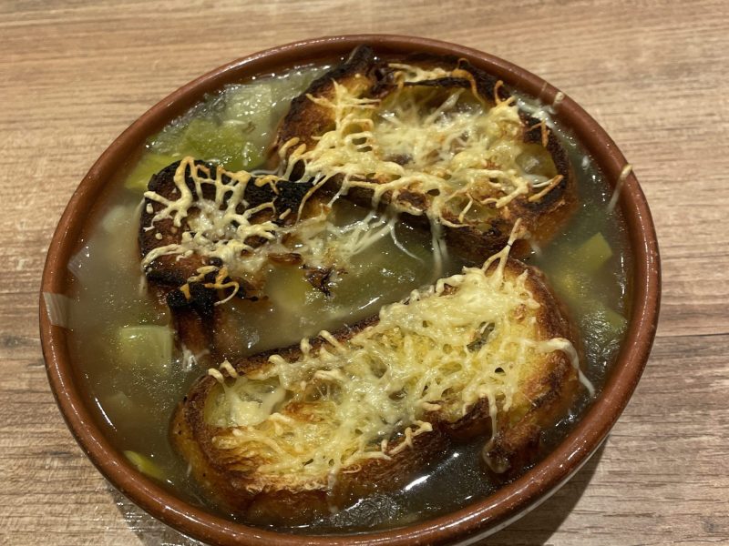 Cliquez pour zoomer ! Soupe de poireaux gratinée Thermomix par coco@31