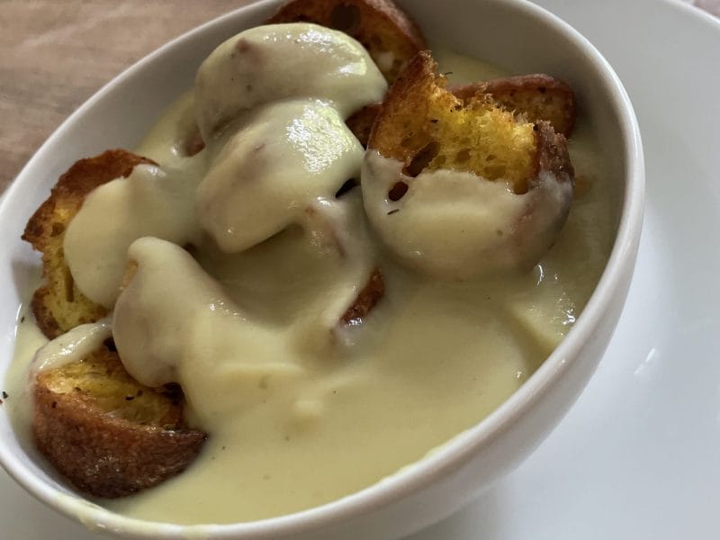 Cliquez pour zoomer ! Velouté de topinambours Thermomix par coco@31