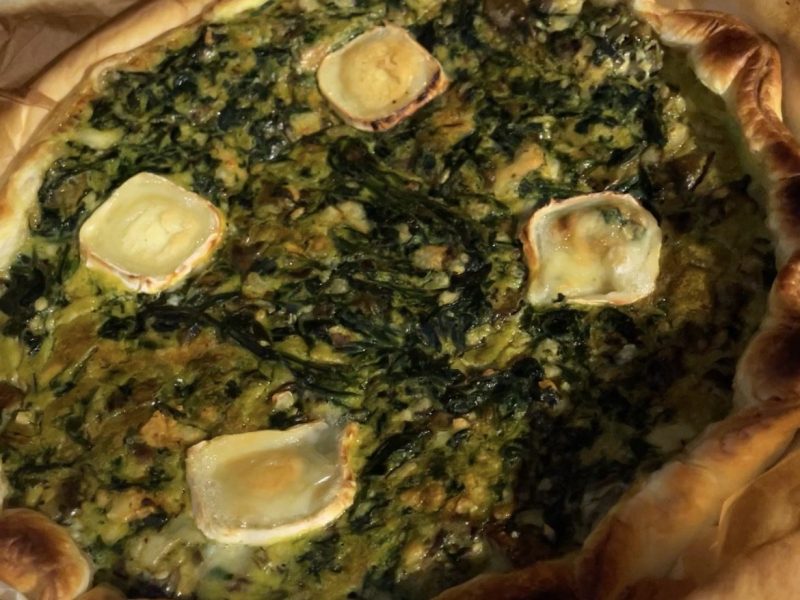Cliquez pour zoomer ! Tarte épinards, saumon et chèvre Thermomix par coco@31