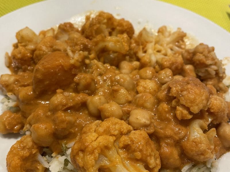 Cliquez pour zoomer ! Chou-fleur tikka masala Thermomix par coco@31