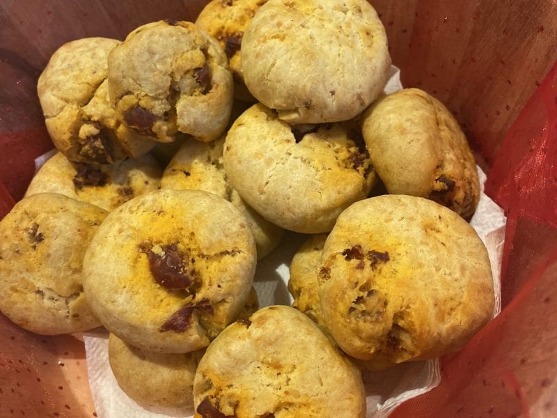 Cliquez pour zoomer ! Cookies au chorizo Thermomix par coco@31