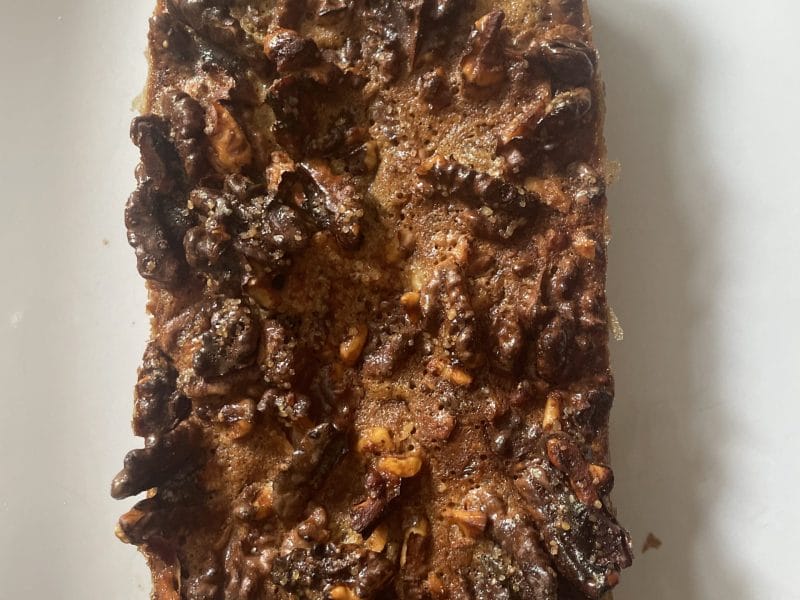 Cliquez pour zoomer ! Carrés pécan et sirop d’érable Thermomix par coco@31