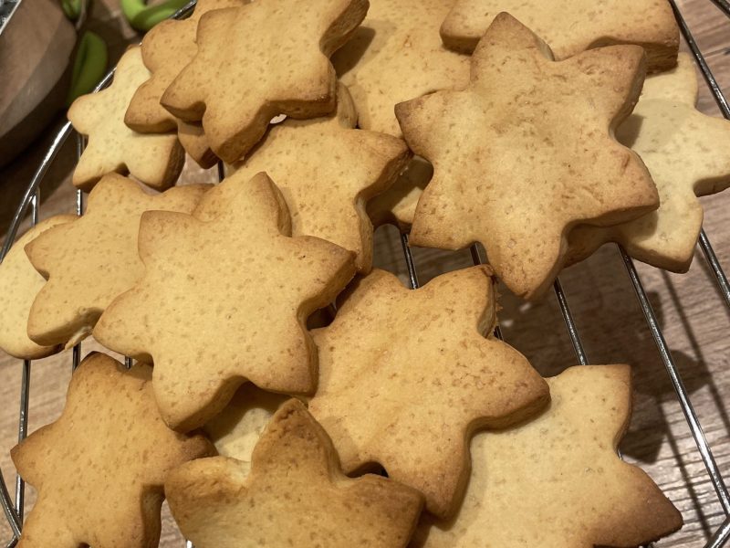 Cliquez pour zoomer ! Sablés miel, vanille et cannelle Thermomix par coco@31