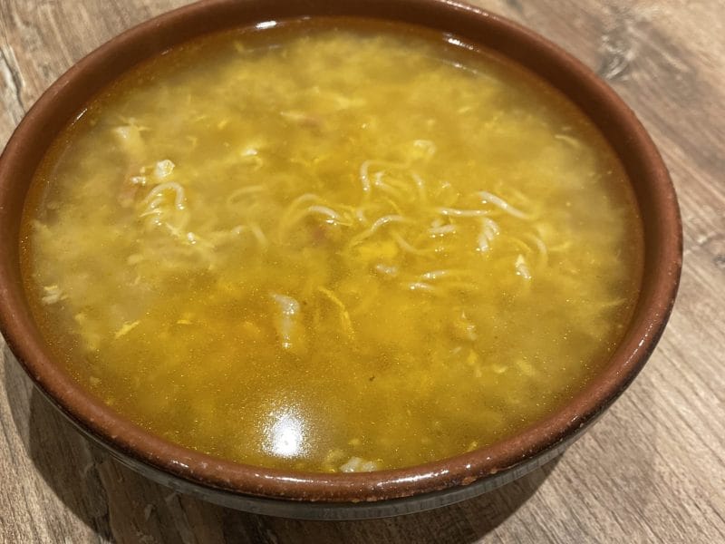 Cliquez pour zoomer ! Soupe à l’ail castillane Thermomix par coco@31