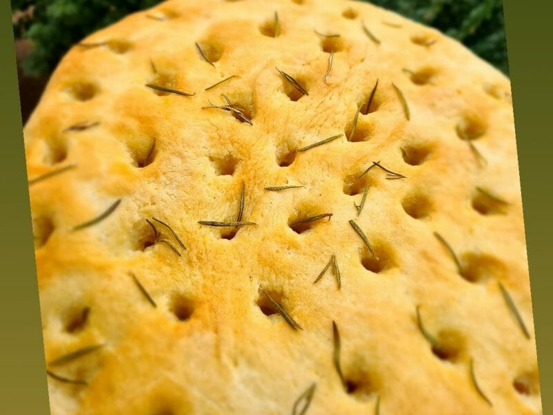 Cliquez pour zoomer ! Focaccia Thermomix par Soumiya