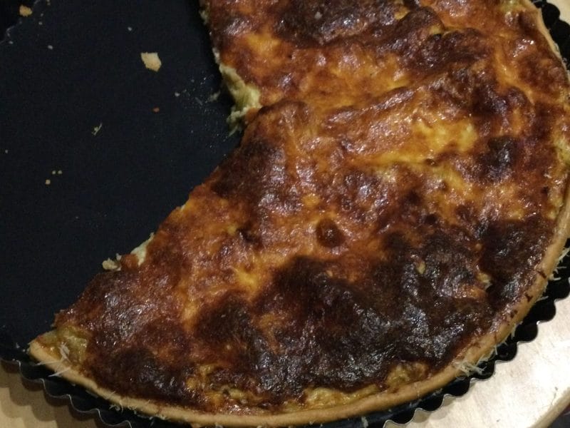 Cliquez pour zoomer ! Quiche fenouil, chèvre et chorizo Thermomix par Muffin