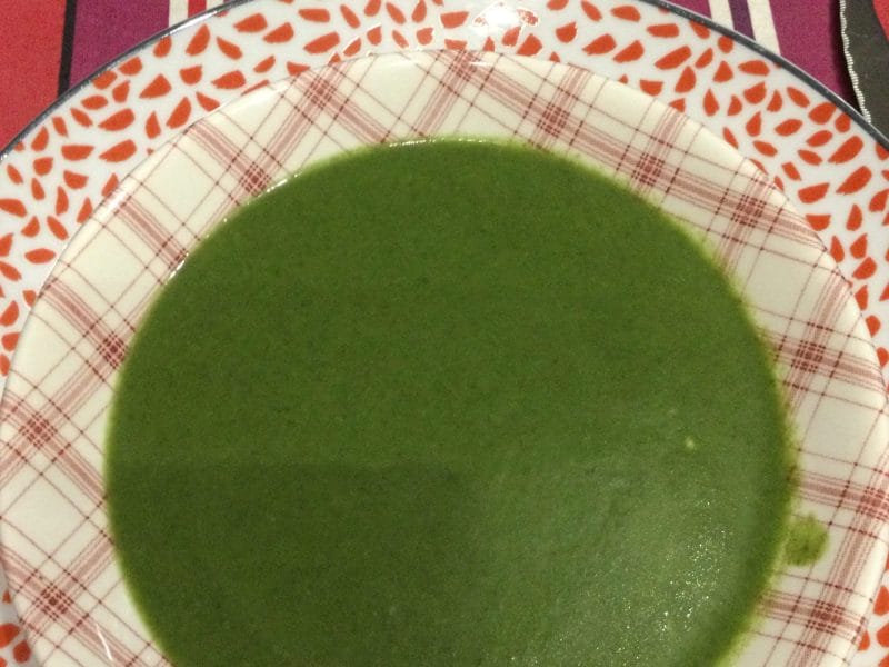 Cliquez pour zoomer ! Velouté d’épinards Thermomix par Muffin