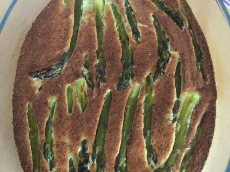 Cliquez pour zoomer ! Flan aux asperges et parmesan Thermomix par Muffin