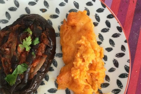 Cliquez pour zoomer ! Gratin de patates douces Thermomix par Muffin