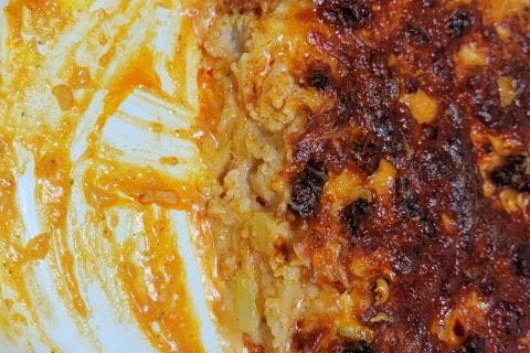 Cliquez pour zoomer ! Gratin de chou-fleur au chorizo Thermomix par peggo