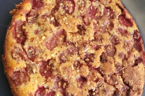 Cliquez pour zoomer ! Clafoutis aux fraises Thermomix par peggo