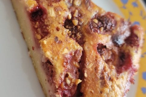 Cliquez pour zoomer ! Clafoutis aux fraises Thermomix par peggo