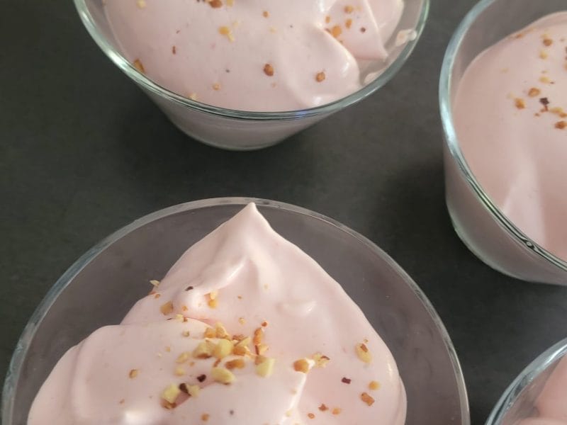 Cliquez pour zoomer ! Mousse de fraises Thermomix par peggo