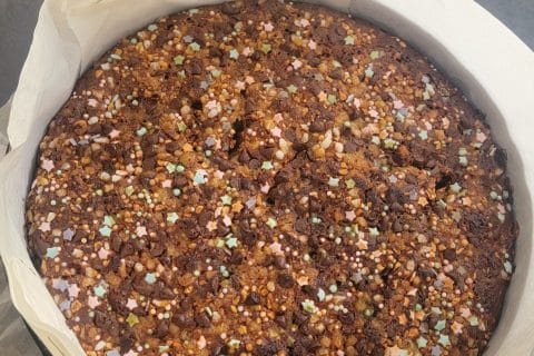 Cliquez pour zoomer ! Moelleux poires, noisettes et chocolat Thermomix par peggo