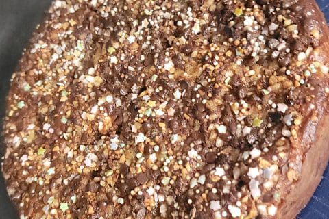 Cliquez pour zoomer ! Moelleux poires, noisettes et chocolat Thermomix par peggo