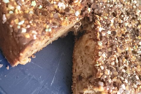 Cliquez pour zoomer ! Moelleux poires, noisettes et chocolat Thermomix par peggo