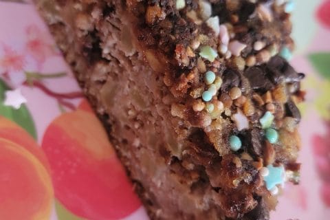 Cliquez pour zoomer ! Moelleux poires, noisettes et chocolat Thermomix par peggo