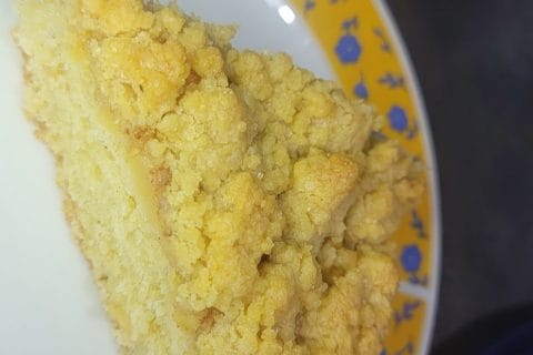 Cliquez pour zoomer ! Crumb cake aux prunes Thermomix par peggo