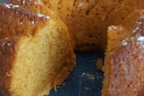 Cliquez pour zoomer ! Gâteau au yaourt et caramel beurre salé Thermomix par peggo