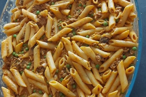 Cliquez pour zoomer ! Rigatoni al forno Thermomix par peggo