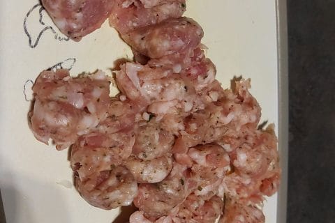 Cliquez pour zoomer ! Farfalle aux chipolatas Thermomix par peggo