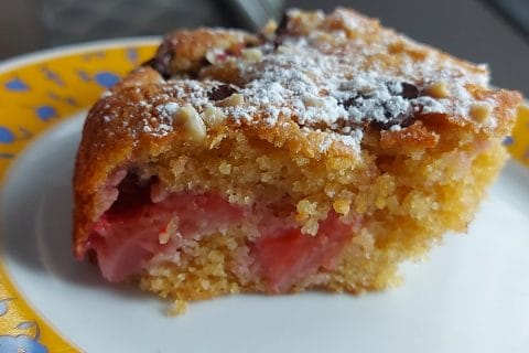Cliquez pour zoomer ! Gâteau amandes et fruits rouges Thermomix par peggo