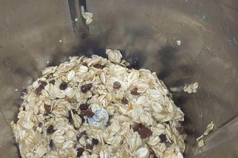 Cliquez pour zoomer ! Biscuits avoine, banane et chocolat Thermomix par peggo