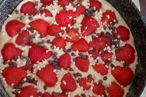 Cliquez pour zoomer ! Gâteau amandes et fruits rouges Thermomix par peggo