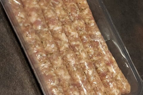 Cliquez pour zoomer ! Farfalle aux chipolatas Thermomix par peggo