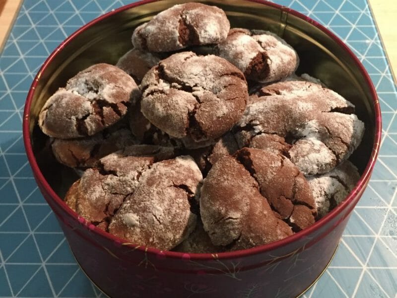 Cliquez pour zoomer ! Craquelés au chocolat Thermomix par Manonmaoui