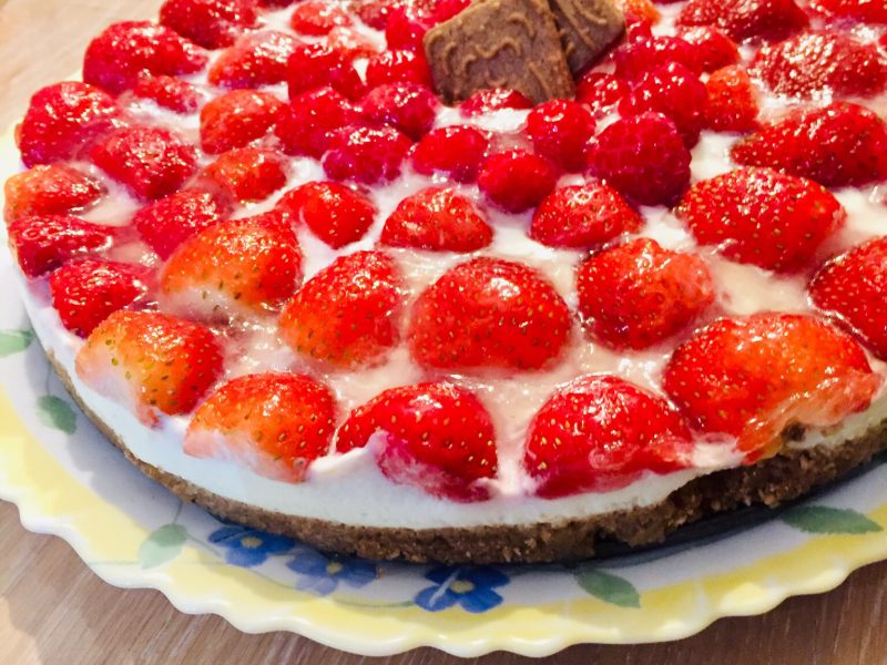 Cliquez pour zoomer ! Tarte aux fraises sans cuisson Thermomix par Christelle_25