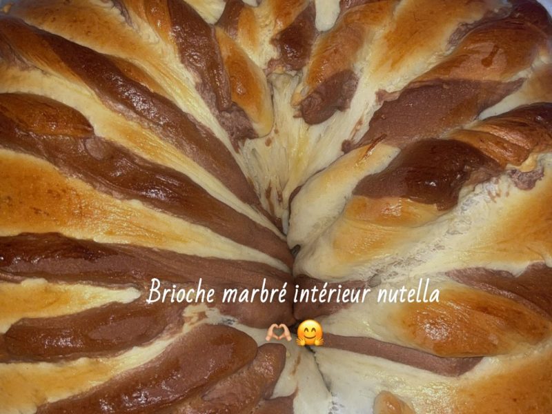 Cliquez pour zoomer ! Brioche marbrée Thermomix par mlks