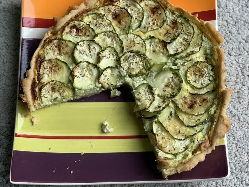 Cliquez pour zoomer ! Tarte courgettes et ricotta Thermomix par mougli0211