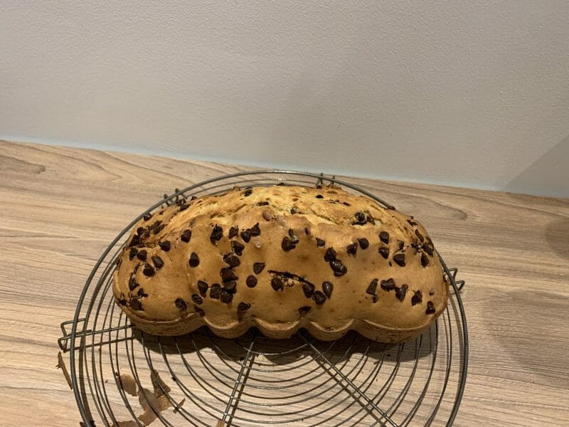 Cliquez pour zoomer ! Plum cake aux pépites de chocolat Thermomix par mougli0211